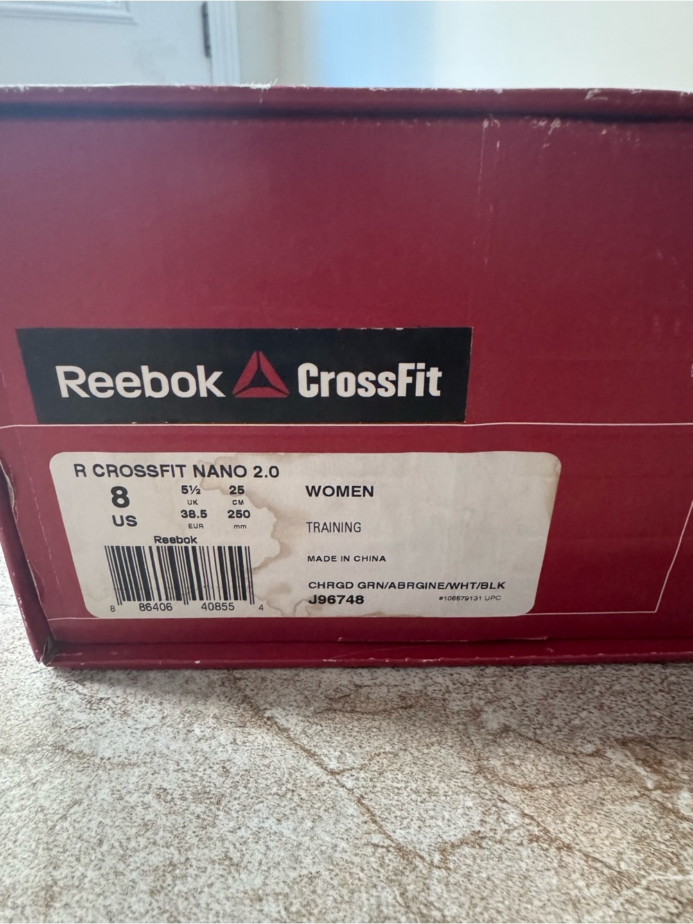 Reebok RARE Nano 2.0 Women's Neon Green and Purple size 8 NWT - Picture 9 of 10